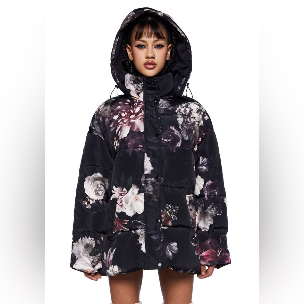 Current Mood Just Dreamy Puffer Jacket